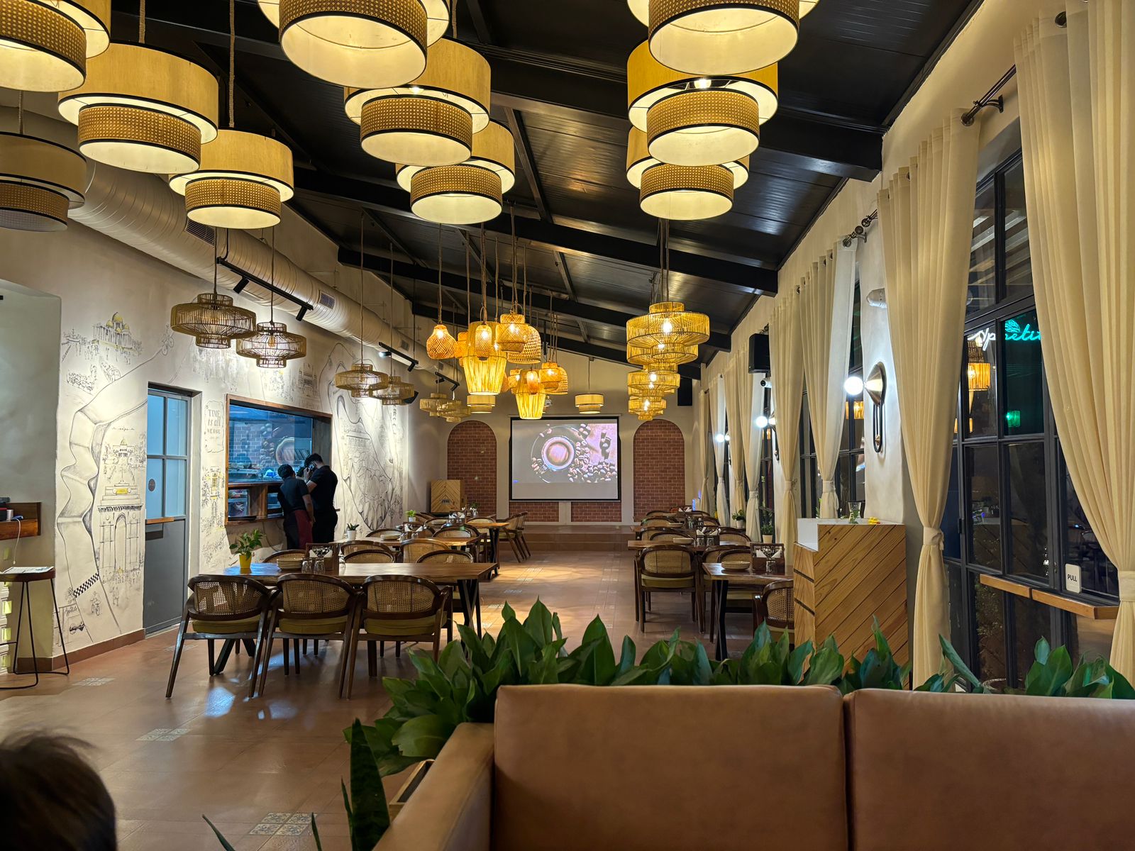 Commercial retail showroom interior