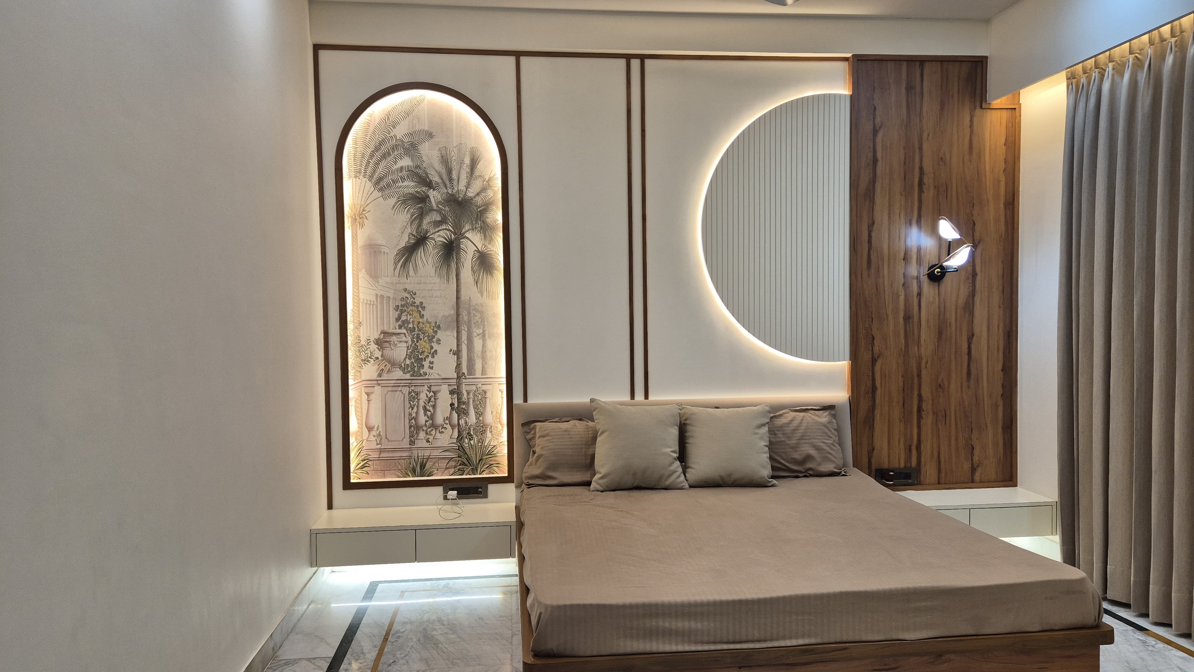 Residential bedroom design