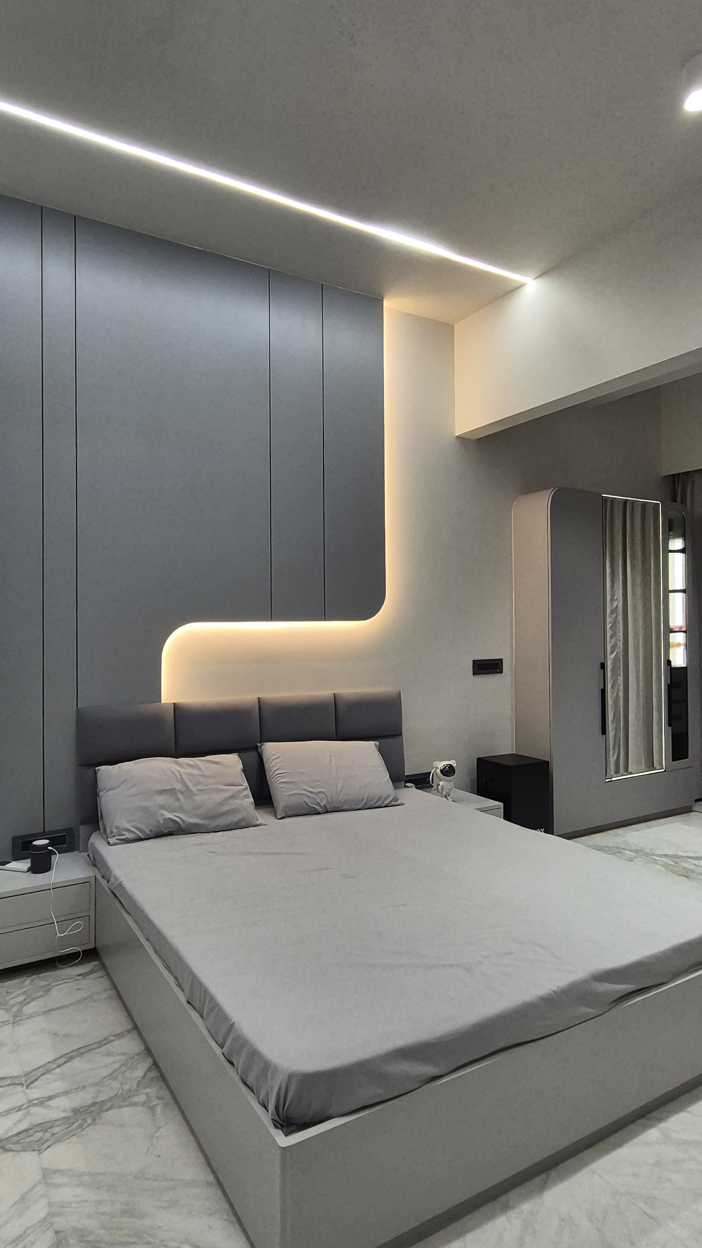 Residential spacious interior