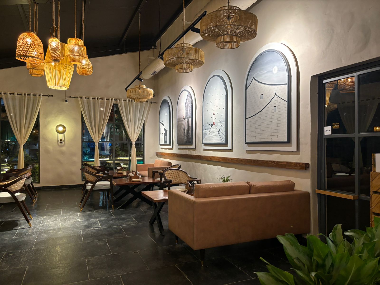 Commercial workspace interior