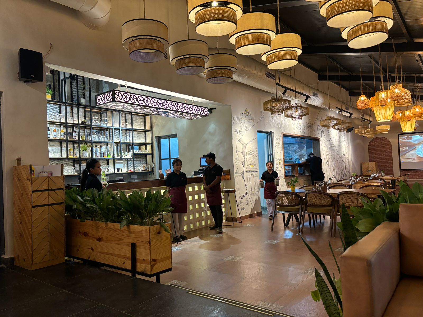 Commercial café fit-out